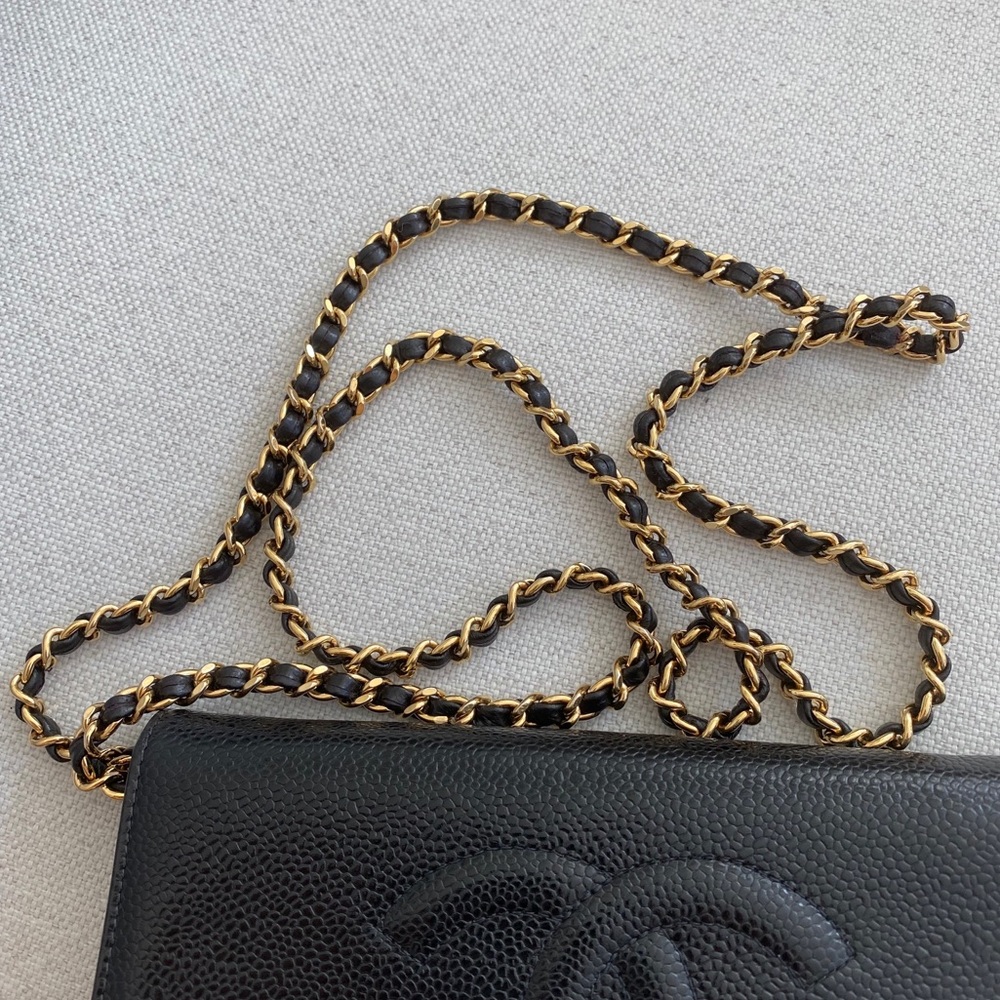 SOLD 💯Chanel Caviar Timeless WOC Black - Picture 3 of 16